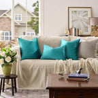 GIGIZAZA Decorative Small Lumbar Pillow Covers, Sofa Throw 12 X 20 Pillow Covers - Image 2