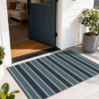 Striped Outdoor Rug by Othilic