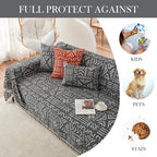 HANDONTIME Sofa Covers Boho Couch Cover - Image 5