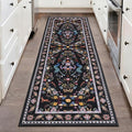 HEBE Washable Hallway Runner Rug 2'x 6' Non Slip Kitchen Rugs Runner, Low Pile by HEBE