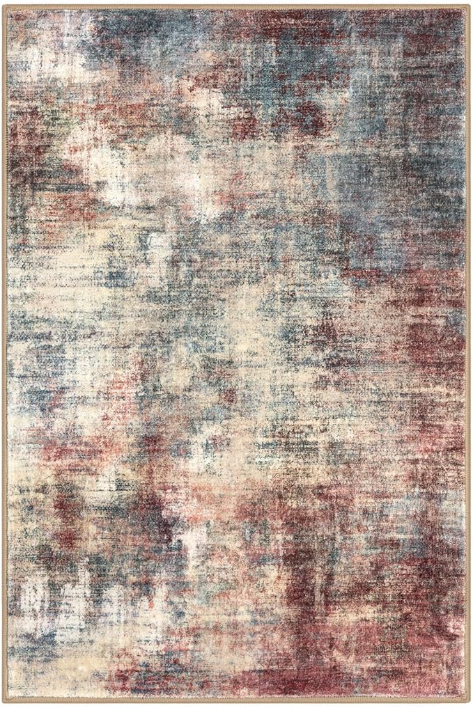 IOHOUZE Abstract Area Rugs 9x12 Ft Washable Large Rugs - Image 9