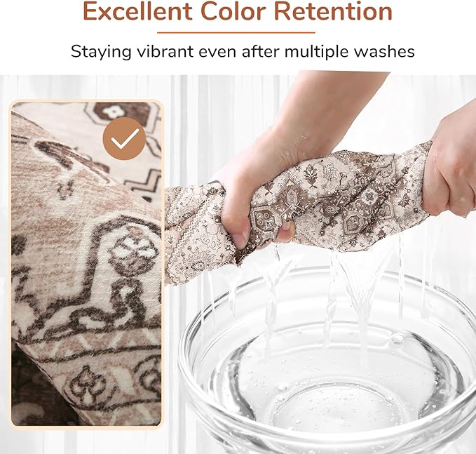 OPPODREAM Soft Area Rugs 3x5, Washable Rugs - Image 6