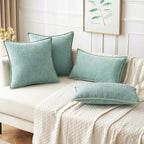 MIULEE Pack of 2 Couch Throw Pillow Covers Farmhouse Decorative Pillow Covers - Image 5