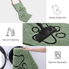 Smiry Dog Door Mat for Muddy Paws, Absorbent Dirt Trapper Non Slip Quick Dry - Image 6