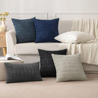 MIULEE Pack of 2 Corduroy Decorative Lumbar Throw Pillow Covers 20x12 Inch Soft - Image 6