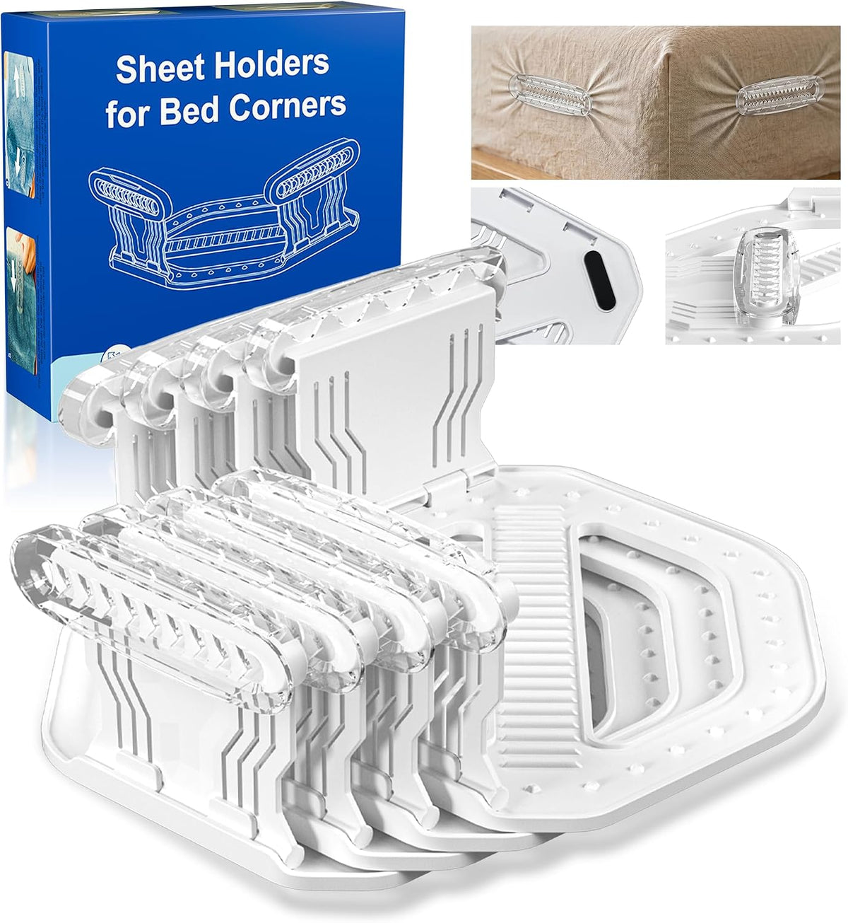 Bed Sheet Holders for Corners: No More Loose Sheets
