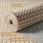 YDKGL Boho 3x5 ft Washable Area Rug Entryway Runner - Image 5