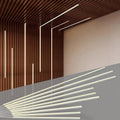 9-Lights LED Recessed Lighting Wall Panel Lights,Self-Adhesive Wood Slat Wall Panel Strip Light,4000K Touchable Switch Dimmable LED Aluminum Channel lamp,Under Cabinet Light(39in+31.5in+23.6in)
