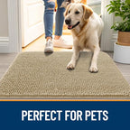 OLANLY Dog Door Mat for Muddy Paws 47x24, Absorbs Moisture and Dirt, Absorbent - Image 6
