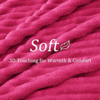 BEDELITE Twin Blanket for Couch & Bed, 300GSM Soft & Warm Fleece Blanket - Image 4
