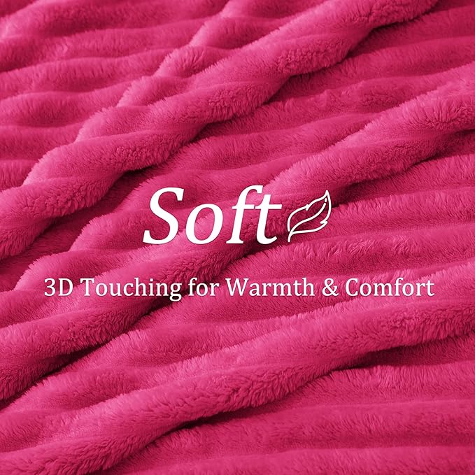 BEDELITE Twin Blanket for Couch & Bed, 300GSM Soft & Warm Fleece Blanket - Image 4