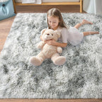 Pionblank Fluffy Area Rug for Bedroom 4x6 Feet, Indoor Plush Carpet, Shag Soft - Image 7