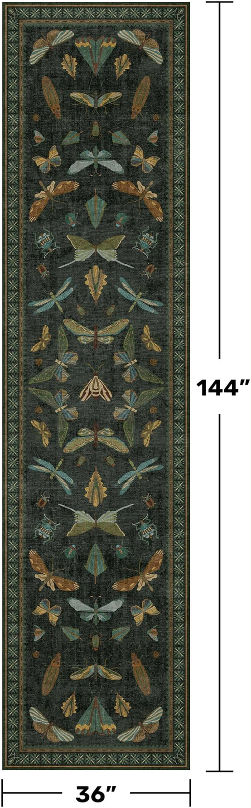 3x12 Long Hallway Runner Rug Non Slip - Image 2