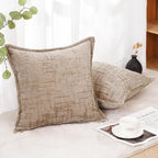 HPUK Fall Chenille Soft Throw Pillow Covers 18x18 Set of 2, Accent Cushion - Image 3