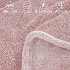 Exclusivo Mezcla Plush Fuzzy Fleece Bed Blanket King Size, Super Soft, Fluffy - Image 6