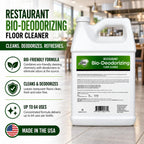 Heavy Duty Enzyme Restaurant Bio-Deodorizing Floor Cleaner - 1 Gallon