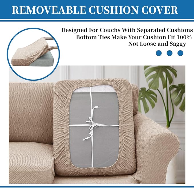 XINEAGE 2026 New 4 Pieces Couch Covers - Image 4