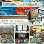 3x5 Boho Entry Rug - Image 5