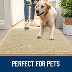 OLANLY Dog Door Mat for Muddy Paws 40x24, Absorbs Moisture and Dirt, Absorbent - Image 6
