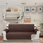 Reversible Oversized Sofa Covers Couch Cover Furniture Protector - Image 2