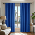 Deconovo Blackout Curtains, Thermal Insulated, W52 x L84 2 Panels, Back Tab by Deconovo
