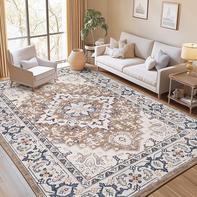 Lofus 8x10 Area Rugs for Living Room, Washable Area Rug, Rugs for Bedroom - Image 2