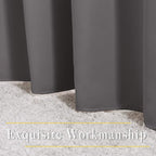 NICETOWN Gray Blackout Curtains - Image 6