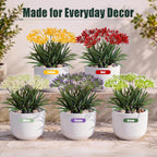 Alyptus Artificial Flowers Outdoor Fake Plants