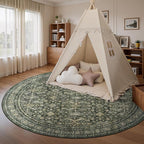Lofus 6ft Area Rugs for Living Room, Soft Boho Carpets for Bedroom Dining Room - Image 5