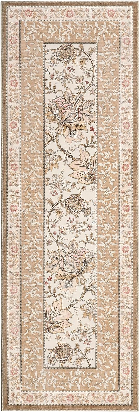 GarveeHome Provence 2x6 Washable Kitchen Runner Rugs Non Slip Vintage Boho - Image 4