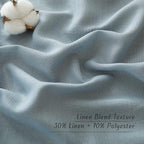 NICETOWN Rustic Linen 102 inch Long Curtains - Image 6