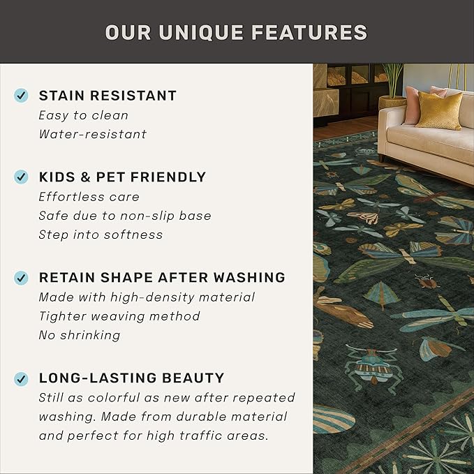Hazo Haus 8 ft Long Hallway Runner Rug - Image 7