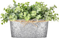Dahey Artificial Fake Plants Indoor for Farmhouse Table Laundry Room Decor