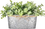 Dahey Artificial Fake Plants Indoor for Farmhouse Table Laundry Room Decor