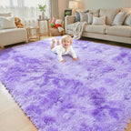 Rugs for Living Room 6x9, Alfombras para Salas Shag Large Plush Soft Area Rug by Junhejiamei