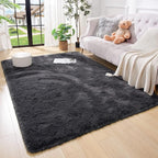 Amearea Premium Soft Area Rug 4x5.3 Feet, Fluffy Carpet - Image 3