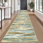 Lansny Modern Abstract Runner Rug 2.6x18 by lansny
