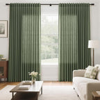 Nanspring Extra Wide Linen Curtains - Image 7