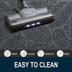 Colorxy Waterproof Doormat, Sturdy Natural Rubber Front Indoor Mat, Non Slip - Image 5
