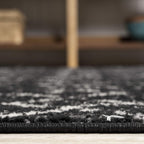 JONATHAN Y Boho Vintage Diamond Black/Ivory Round Area Rug 9 ft, Moroccan Hype for Living Room, Bedroom, Kitchen, Office, Easy-Cleaning, High Traffic, Pet-Friendly, Non-Shedding (MOH101D-9R)