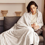 Exclusivo Mezcla Plush Fuzzy Fleece Throw Blanket Extra Large, Super Soft - Image 3