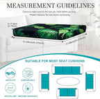 14 Pcs Stretch Patio Cushion Covers, Outdoor Couch Covers Replacement, Outdoor - Image 2