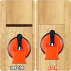 Floor Gap Fixer Tool Kit, Suction Cup Plank Grabber Floor Fix with Rubber Mallet, Heavy Duty for Rigid Floating Laminate SPC LVT Vinyl Plank Flooring Gap Repair