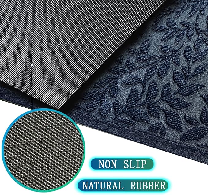Bulijojo Sturdy Front Entrance Doormats, Durable Heavy Duty Welcome Mat - Image 3