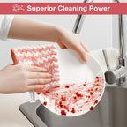 JOYMOOP Microfiber Cleaning Cloth, 18 Piece Set, Small, Multi Color