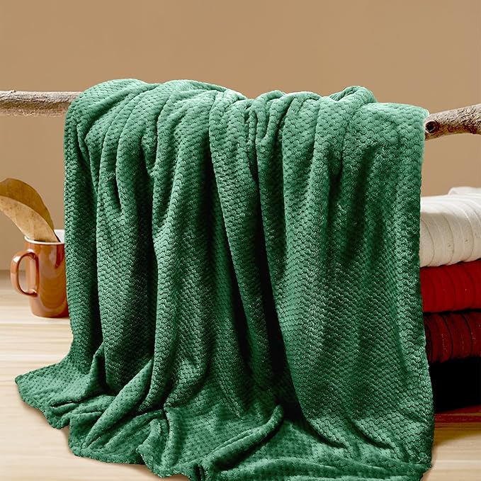 4 Pack Fleece Throw Blankets 50x60 Inches – 270 GSM Ultra Soft Flannel - Image 9