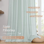LAMIT Linen Blended Curtains 72 inch - Image 4
