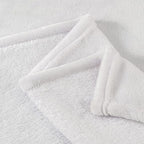 BEDELITE Fleece Blankets Queen Size White Throw Blankets - Image 6