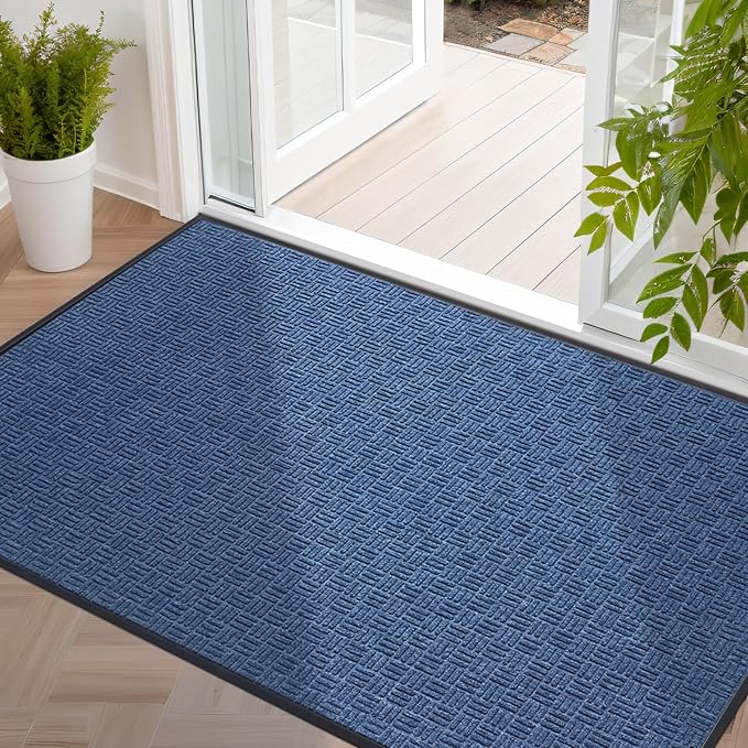 Mibao Front Door Mat, Heavy Duty Durable Welcome Mat by Mibao