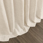 Nanspring Linen Curtains 84 Inch Length 2 Panels Set - Image 9